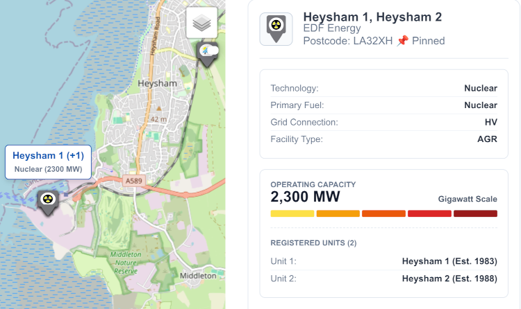 Power infrastructure