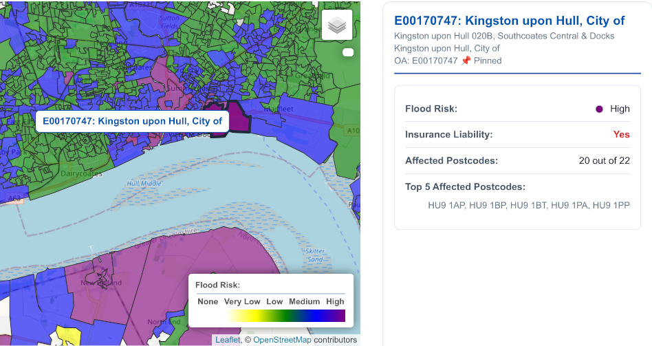 Flood risk